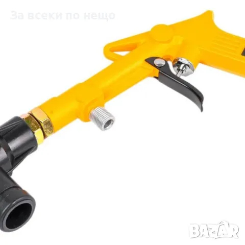 Пневматичен пясъкоструен пистолет - пневматична пясъкоструйка 1 литър с 4 дюзи JCB, снимка 4 - Други инструменти - 50333856