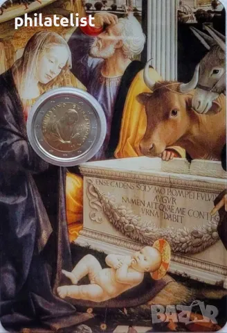 Комплект - Сан Марино 2024 - 2 евро - Декларация за граждански права + Доменико Гирландайо BU, снимка 10 - Нумизматика и бонистика - 48145739