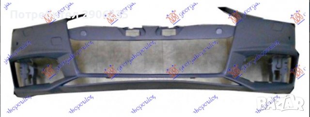 предна броня S LINE с дупки за пръскалки и парк за AUDI A4 15-18 