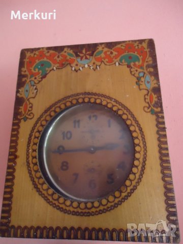 Стар рядък немски будилник J.Kaiser (1922), снимка 2 - Колекции - 29897139