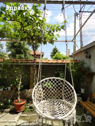 НОВА ГРАДИНСКА ЛЮЛКА висящ стол, снимка 2 - Градински мебели, декорация  - 24951914