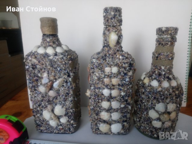 Шишета с миди, сувенир , снимка 9 - Буркани, бутилки и капачки - 36685198