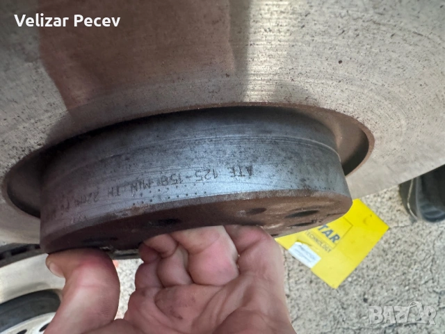 Дискове и накладки АТЕ за пасат 7, снимка 5 - Части - 54305796