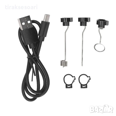 Индустриален ендоскоп – 5 м кабел, Ø8 мм HD камера, 2" дисплей, 1080p, IP67, 8 LED, снимка 4 - Аксесоари и консумативи - 52448970