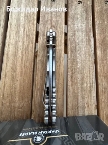 Продавам нож Spartan Harsey folder 4”, снимка 7 - Ножове - 56342678