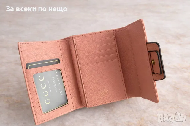 Gucci Дамско Портмоне Гучи - 2 Цвята Код DST83, снимка 9 - Портфейли, портмонета - 56124227
