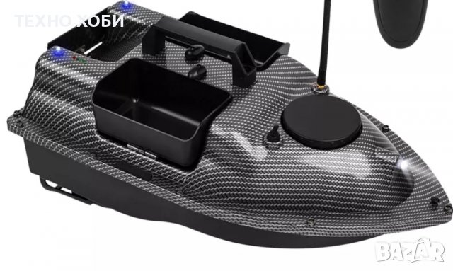 Лодка за захранка карбонова с 16 точков GPS Bait Boat,12000mA батерия,бонус сак,зарядно за кола,, снимка 13 - Стръв и захранки - 38126617