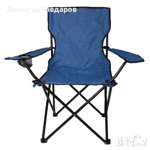 Сгъваем къмпинг стол Muhler с подлакътник с място за чаша