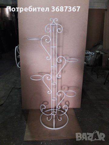 Цветарници и стойки за цветя и саксии от ковано желязо , снимка 9 - Саксии и кашпи - 40218983