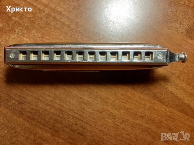 хармоника Велтмастер Хроматична Вермона WELTMEISTER VERMONA Chromatic - С, снимка 3 - Духови инструменти - 31582528