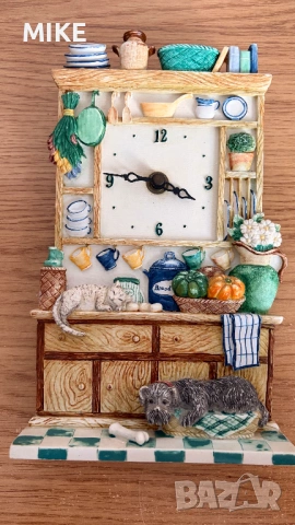 Винтидж часовник, снимка 7 - Стенни часовници - 53964779