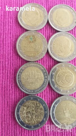 2 евро различни години и държави, снимка 4 - Нумизматика и бонистика - 40536153