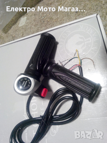 Масур за газ електрически скутер, велосипед 48V, 36V, 60V и 24V, снимка 2 - Части за велосипеди - 44737471