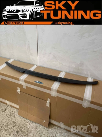Bmw G30 Лип спойлер багажник тип М4 Бмв г30 добавка багажник lip bagaj, снимка 3 - Аксесоари и консумативи - 51954224