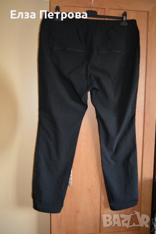 Пролетно - есенен черен панталон, снимка 3 - Панталони - 42322305