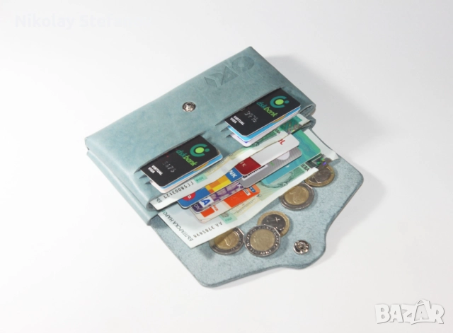 Дизайнерски оригами портфейл, снимка 3 - Портфейли, портмонета - 52552342