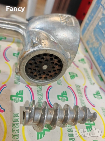 Руска месо мелачка с представки, снимка 7 - Антикварни и старинни предмети - 53244047