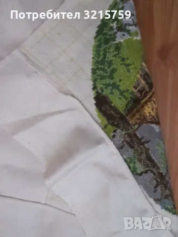 Ръчно шит гоблен - 23х15см., снимка 4 - Гоблени - 50100280