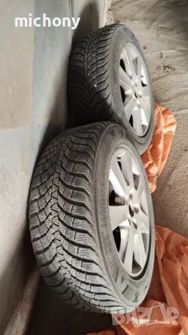 Джанти 16 5x108 със зимни гуми 215/55 R16!, снимка 10 - Гуми и джанти - 49388073