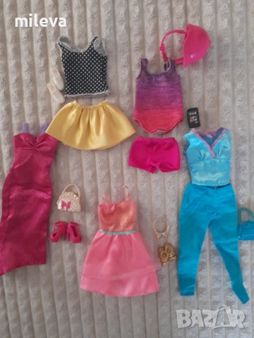Дрехи комплекти за барби, снимка 4 - Кукли - 52288282
