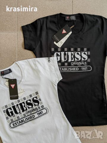 Тениски на "GUESS " -S,М, Л, ХЛ, 2ХЛ , снимка 2 - Тениски - 44356612