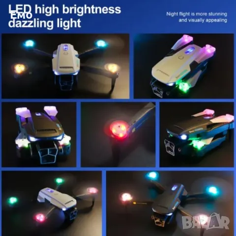 Радиоуправляем дрон с 4K HD камера и три камери - S82, снимка 3 - Дронове и аксесоари - 48551011