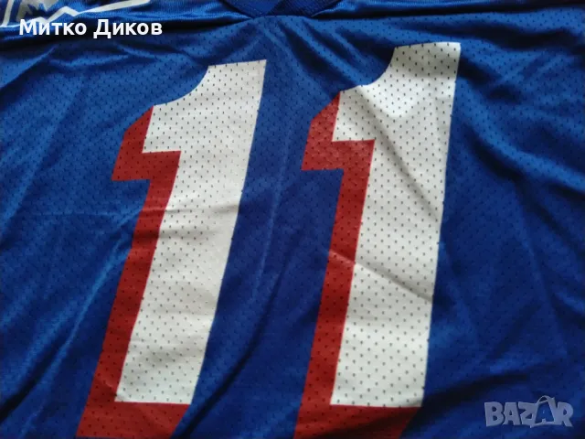 Drew Bledsoe #11 New England Patriot NFL Champion маркова тениска американски футбол размер 48 или Л, снимка 2 - Други спортове - 47522054