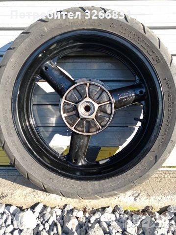 Suzuki SV650i задна джанта с диск , снимка 2 - Мотоциклети и мототехника - 35298234