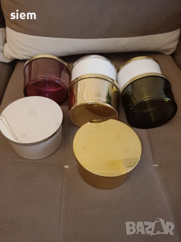 Стъклени купи с капак, снимка 6 - Други - 52829107