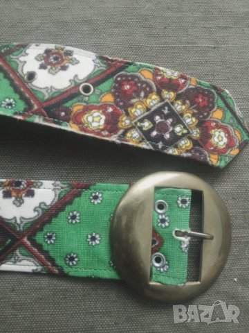 Продавам винтидж дамски колан от соца ..хипарски, снимка 5 - Колани - 30790030