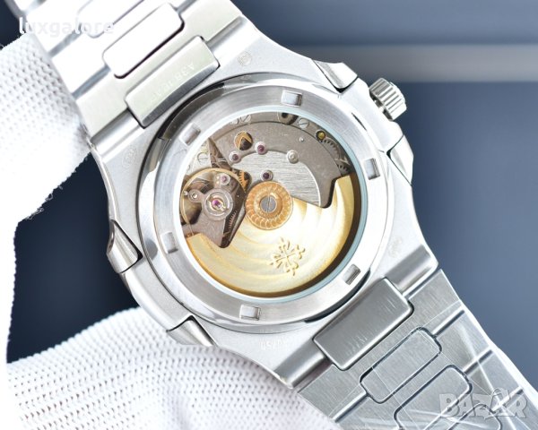 Мъжки часовник Patek Philippe Nautilus с автоматичен механизъм, снимка 2 - Луксозни - 42113306