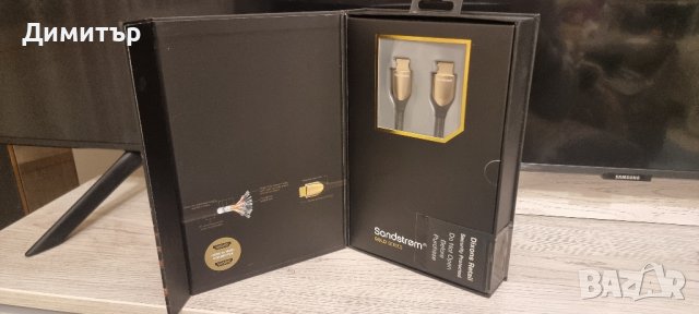Sandstrom Gold HDMI 1m., снимка 4 - Кабели и адаптери - 42896408