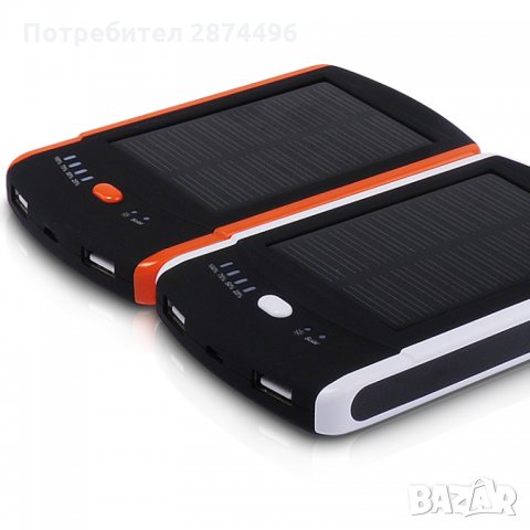 Соларна Външна Батерия 6000mAh, снимка 2 - Външни батерии - 30912858