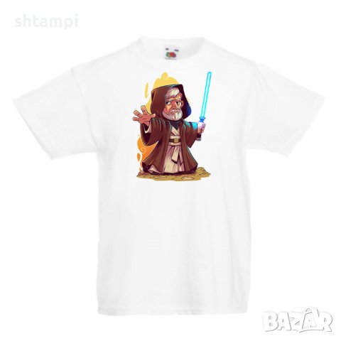Детска тениска Star Wars Obi Wan Star Wars,Игра,Изненада,Подарък,, снимка 9 - Детски Блузи и туники - 36667358