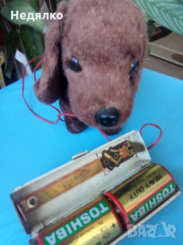 Стара,винтидж играчка,японска,куче,оригинал, снимка 7 - Колекции - 29760322