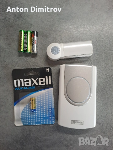 Радио звънец с батерии