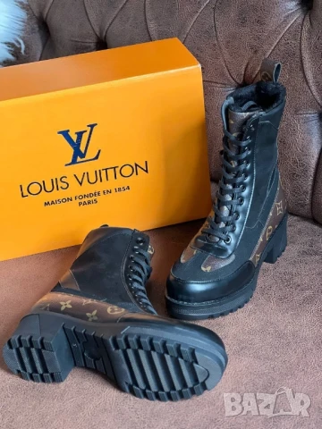 дамски боти Louis Vuitton , снимка 12 - Дамски боти - 51395192