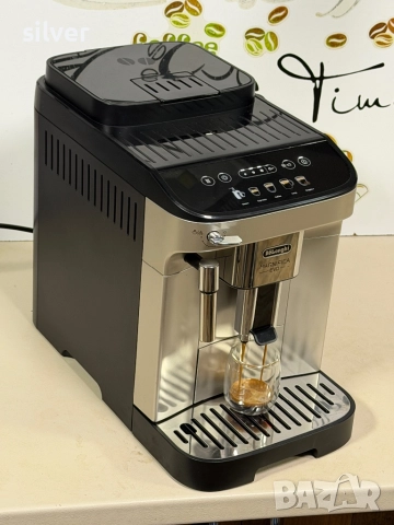 Кафемашина кафе автомат delonghi magnifica EVO с гаранция, снимка 4 - Кафемашини - 53001886