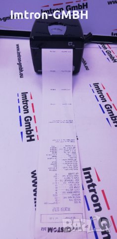 Принтер Q3X CUSTOM  USB интерфейс  80 мм, снимка 6 - Принтери, копири, скенери - 37141654