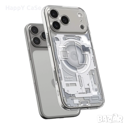 Apple iPhone 17 / Pro / Max / Air / SPIGEN Ultra Hybrid Zero One MagSafe Кейс гръб калъф , снимка 9 - Калъфи, кейсове - 51812171