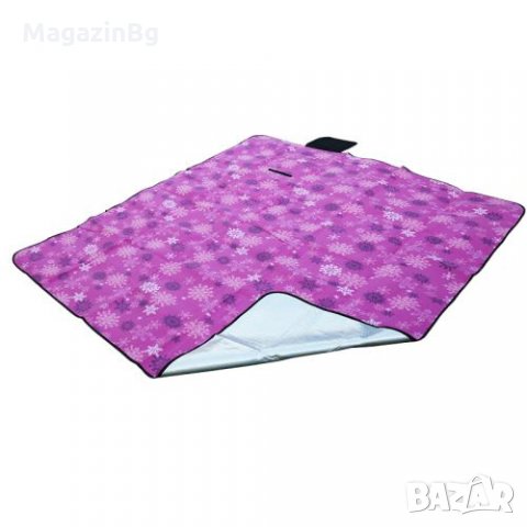 Постелка за пикник мах, къмпинг или палатка с размери 200х200 см нова Водоустойчива основа от EPE, к, снимка 2 - Къмпинг мебели - 29748307