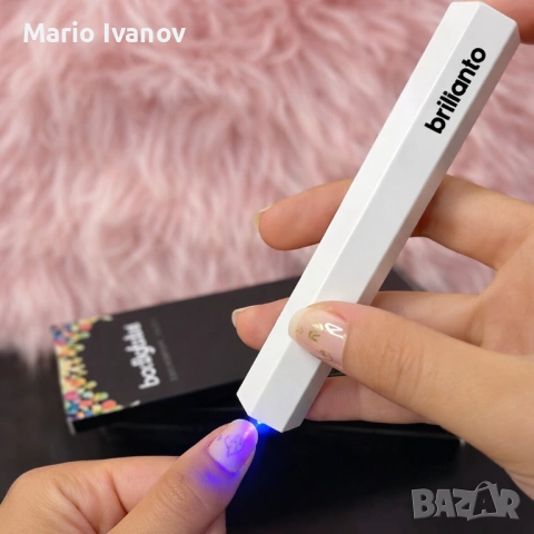 Преносима мини UV лампа за маникюр с Type-C зареждане и два режима на таймера, снимка 6 - Продукти за маникюр - 53177450