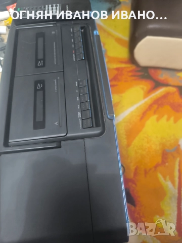 Sony CFD-250L Винтидж бумбокс Sony с дистанционно , снимка 4 - Радиокасетофони, транзистори - 52595002