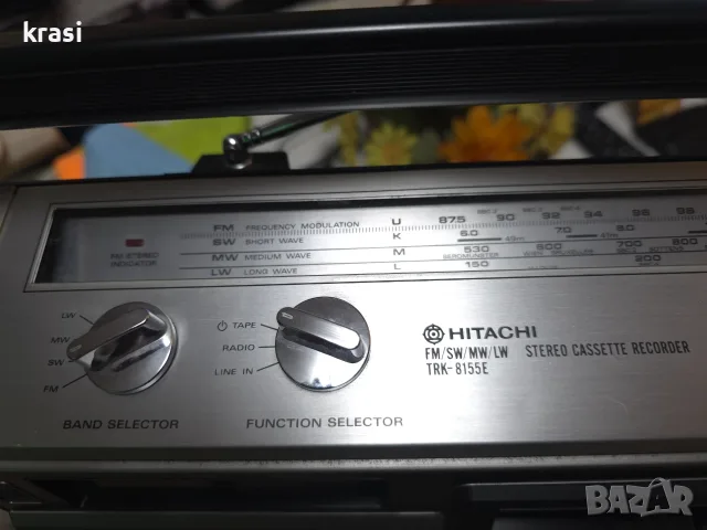 HITACI8155E УНИКАЛЕН, снимка 3 - Радиокасетофони, транзистори - 55934491