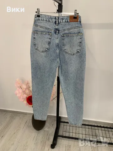 Дънки MOM с висока талия, снимка 12 - Дънки - 49386327