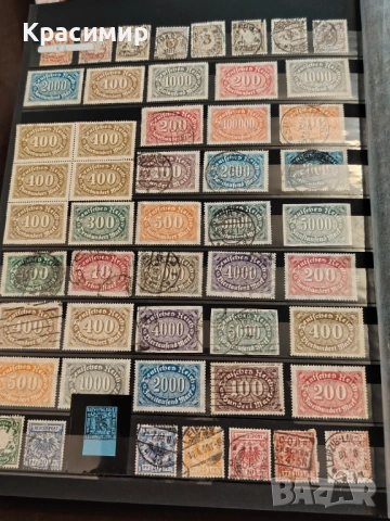 Vintage postage Stamps from Germany , снимка 14 - Филателия - 54006294