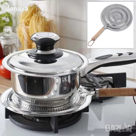 977 Подложка за газов туристически котлон поставка за печене чушкопек