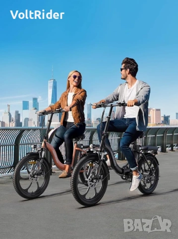 Сгъваемо електрическо колело HillMiles MilePort 1 500W 36V 13Ah, снимка 9 - Велосипеди - 54248516