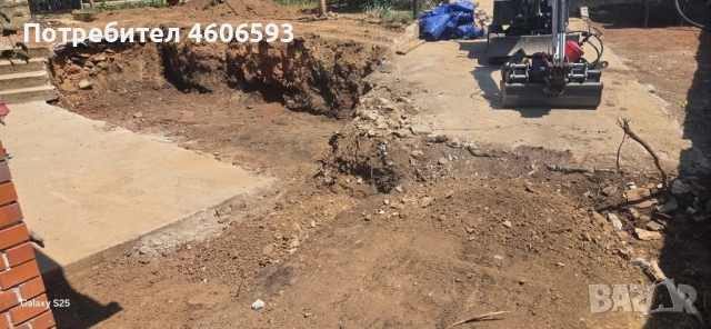 Услуги с мини багер 2.8 тона, снимка 5 - Кърти, чисти, извозва - 54242622