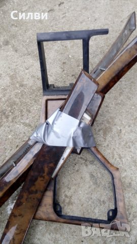 Интерйорни лайсни черни и дърво за БМВ е39 от BMW 525 e39 , снимка 3 - Части - 33705107